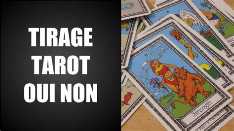 tirage tarot gratuit oui non|Tarot Oui Non